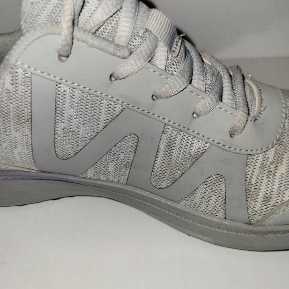 Vionic Pro Kiara Women’s Grey Slip Resistant Lace Up Sneakers Size 6.5 - Picture 5 of 10